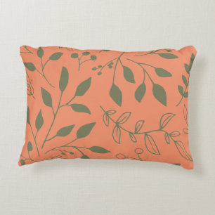 Woodland Leaves Pattern Decoratief Kussen
