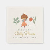 Woodland Little mause Favor Bag Servet (Voorkant)