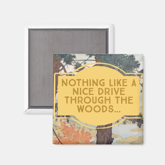Woodland Magnet (Voorkant / Achterkant)