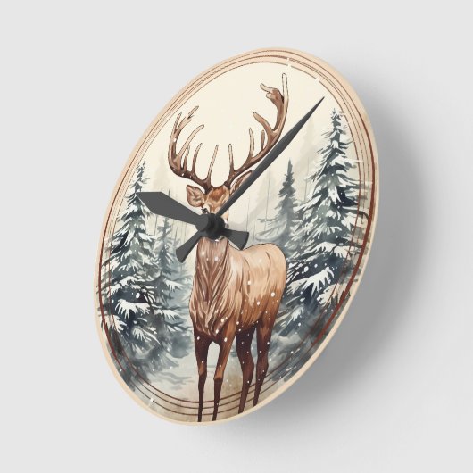 Woodland Majesty Ronde Klok (Hoek)