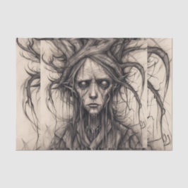 Woodland Man Forest Decoupage papier