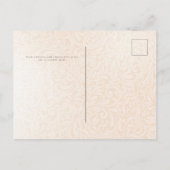 Woodland Manor Baby shower Dank u Briefkaart (Achterkant)