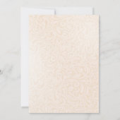 Woodland Manor Baby shower Invitation Kaart (Achterkant)