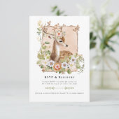 Woodland Manor RSVP Details Enclosure Kaart (Staand voorkant)