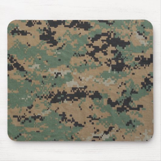 Woodland MARPAT Mousepad Muismat (Voorkant)