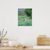 Woodland Meadow, 1876 Poster (Keuken)