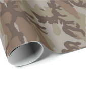 Woodland Militaire Camouflage Cadeaupapier (Rol Hoek)
