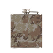 Woodland Militaire Camouflage Heupfles (Achterkant)