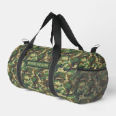 Woodland Militaire Camouflage Print - Gepersonalis Plunjezak (Rechterhoek)