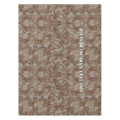 Woodland Militaire Camouflage Tafelkleed (Voorkant)