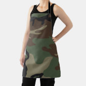 Woodland Militaire Camouflagepatroon Schort (Insitu)