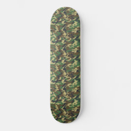 Woodland Militairy Camo Print Persoonlijk Skateboard