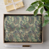 Woodland Militairy Camo Print Tissuepapier (Geschenk)