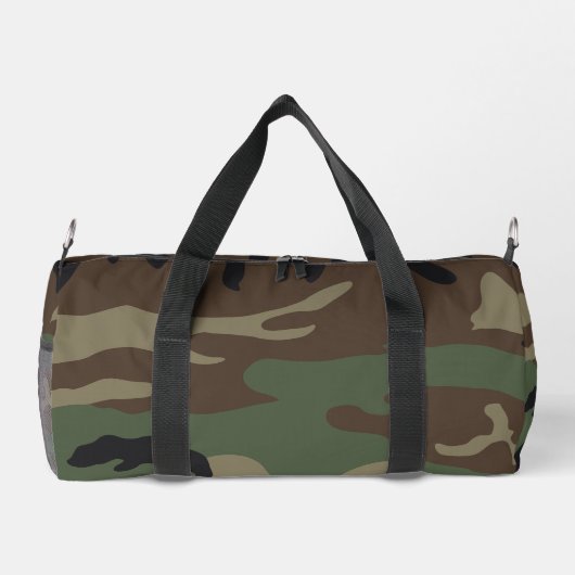Woodland Military Camouflage Pattern Plunjezak (Achterkant)