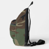 Woodland Military Camouflage Pattern Sling Bag (Rechts)