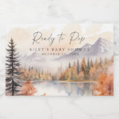 Woodland Mini Mousserende Wijnetiketten Klaar voor Sparkling Wijnetiket (Enkel label)