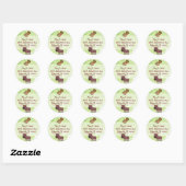 Woodland Moose Address Label Stickers (Vel)