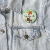 Woodland Moose Button (In situ)