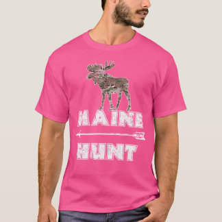 Woodland Moose Shirt Maine Natuur Hiking Hunting G