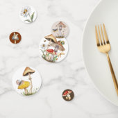 Woodland Mushroom Baby shower Confetti met Insect (Groep)