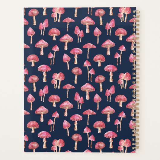 Woodland Mushroom Fughi Planner (Achterkant)