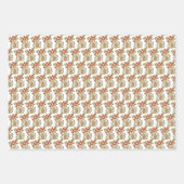 Woodland Mushroom Gepersonaliseerd Inpakpapier Vel (Voorkant 2)