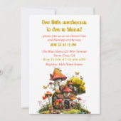 Woodland Mushroom House Baby shower Kaart (Voorkant)