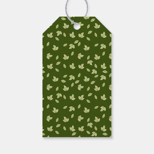 Woodland Mushroom Leaf Herfst Baby shower Dank u Cadeaulabel (Achterkant)