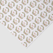 Woodland Mushroom Monogram Tissuepapier (Detail)