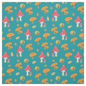 Woodland Mushroom Pattern Stof (Swatch)