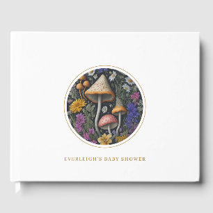 Woodland Mushrooms Baby shower gastenboek