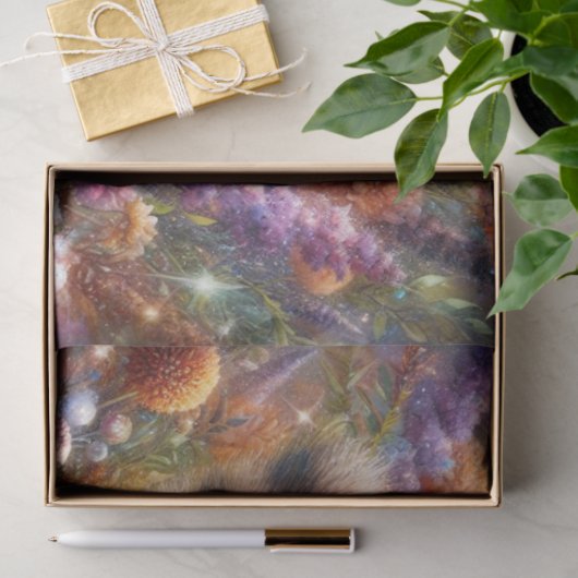 Woodland Music Whimsical Raccoon Viool Decoupage Tissuepapier (Geschenk)