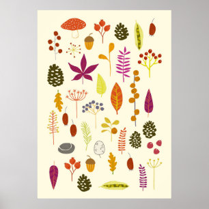 Woodland Natuur Poster