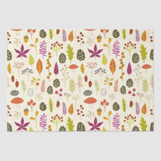 Woodland Natuur Tissuepapier (Voorkant)