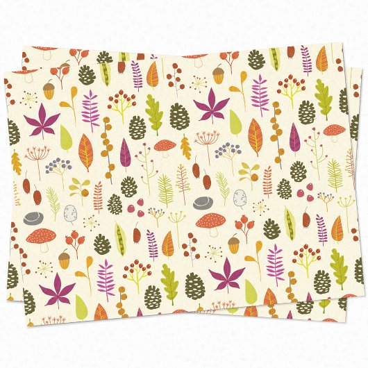 Woodland Natuur Tissuepapier