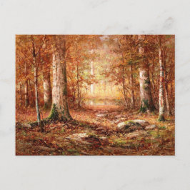 "Woodland, Northern Michigan" Landschapsschilderij Briefkaart