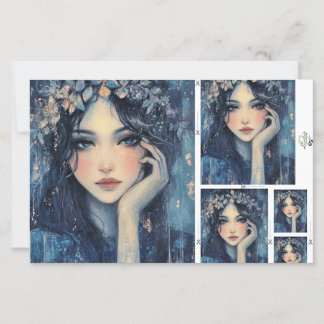 Woodland Nymph Enchantress Papieren Blad