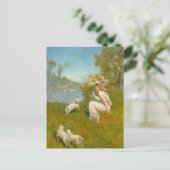 Woodland Nymph | John Collier Briefkaart (Staand voorkant)