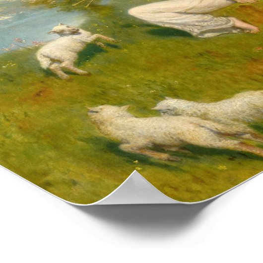 Woodland Nymph | John Collier Poster (Hoek)