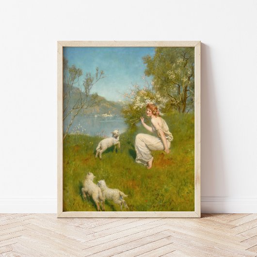 Woodland Nymph | John Collier Poster