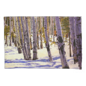 Woodland of Aspen Trees Kussensloop (Voorkant)