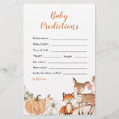 Woodland Oh Boy Pumpkin Baby Prediction (Voorkant)