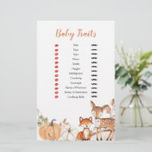 Woodland Oh Boy Pumpkin Baby Traits Games (Staand voorkant)