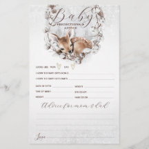 Woodland Oh Deer Winter Baby shower spel