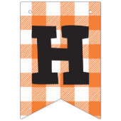 Woodland ONE-derland Birthday Party Bunting Banner (Tweede vlag)