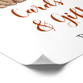 Woodland One Happy Camper 1st Verjaardag Kaarten C Poster (Hoek)