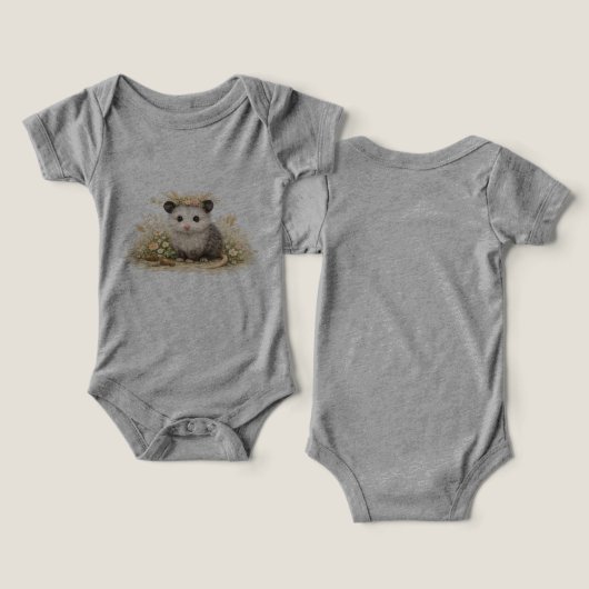 Woodland opossum (Ontwerp Voorkant & Achterkant)