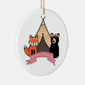 Woodland Ornament for Baby Girl (Rechts)