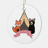 Woodland Ornament for Baby Girl (Links)