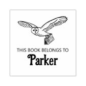 Woodland Owl Baby Boek Stempel (Afrduk)